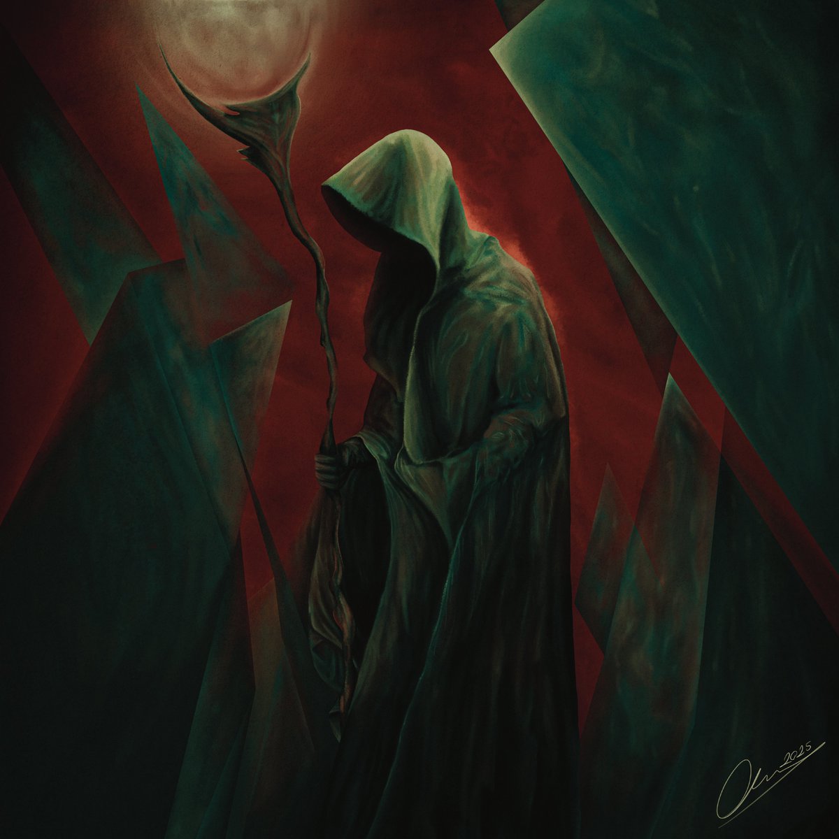 eceromerr's tweet photo. |The Last Oracle|
"My new piece explores the fine line between death, guidance, and the unknown.
A journey into silence, wisdom, and transformation."
Now live on Foundation.
#NFTCommunity #CryptoArt #NFTCollectors #FoundationApp #NFTArt #DigitalArt #DarkArt #ContemporaryArt #NFTArtist #NFTdrop #ArtCollectors