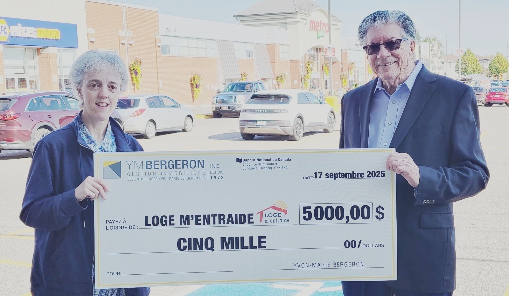 Merci de grand cœur à M. Yvon-Marie Bergeron qui vient d'offrir un don de 5000 $ dédiés au projet de Coop. La Solidarité ! Ce don s’ajoute aux 520 000 $ déjà récoltés ! Ensemble pour le droit au logement ! <a href="/HabitationSHQ/">SHQ</a>  <a href="/YGagnonCAQ/">Yannick Gagnon</a> <a href="/SBelangerCAQ/">Sonia Bélanger</a> <a href="/MarkJCarney/">Mark Carney</a> <a href="/gregorrobertson/">Gregor Robertson</a>