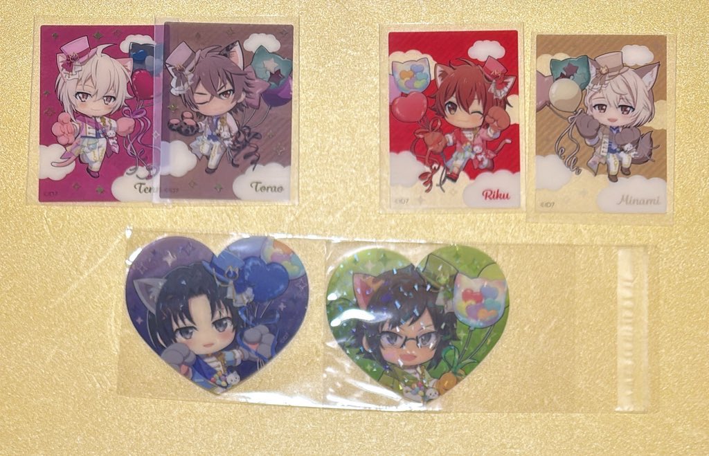 manatee_chan11's tweet photo. 交換 アイナナ ナンジャタウン ナンジャ ビジュアルカード ダイカットクリアカード C賞

譲:①レア ★天 虎於
②ノーマル 陸 巳波
③クリカ ★一織 大和

求:①楽 三月
②環＞三月
③壮五＞環

それぞれ2:2の交換優先
★はまとめて優先のため

本日池袋手渡し https://t.co/CT09TiET4x
