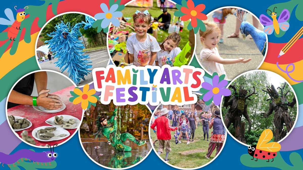 Happening TOMORROW! ✨

Join Made With Many for a fun-filled Family Arts Festival in Corby 🎨

A day of performances, creative fun &amp; sensory experiences – perfect for the whole family! ❤️

More info 👉 ow.ly/fMzJ50WZkqF

#FamilyFun #CorbyEvents #FamilyArtsFestival