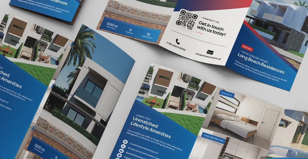 cid_graphics's tweet photo. 📄 Long Beach Residences Brochure

Σχεδιασμένο για τη Remax, αυτό το τρίπτυχο αναδεικνύει τη ζωή δίπλα στη θάλασσα και τις premium ανέσεις μέσα από μια καθαρή, σύγχρονη διάταξη.

🌐 https://t.co/v1Qk7BSkOg
✉️ info@cidgraphics.com

#CIDGraphics #αρχιτεκτονική #σύγχρονο #σχεδιασμός https://t.co/I3KT2SBrWm