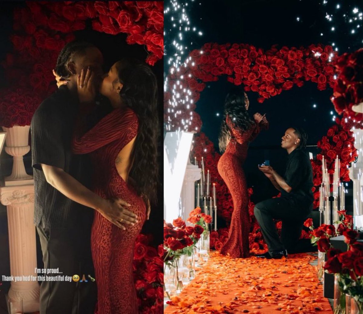 DailyLoud's tweet image. Toosii just proposed to his girlfriend Samaria, and the couple, already parents to two kids, are now officially engaged 💍