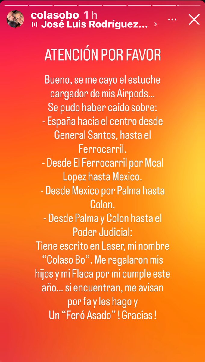 X haz lo tuyo, el que encontró y devuelve se gana un asado! De <a href="/LaTrattoriaTony/">Colaso Bo</a>