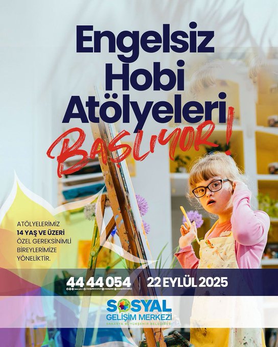 Sakarya’da Özel Gereksinimliler İçin Hobi Atölyesi Açılıyor