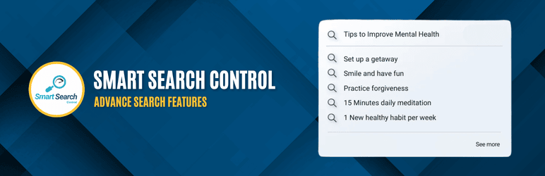 WordPress default search provides search results from anywhere and sometimes we want to control which post types should be included in the search. 

This gives control in Admin hand on what should be searched and what should be hidden behind the scene.
ldninjas.com/smart-search-c…