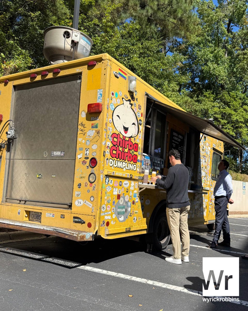 Many thanks to our Social Committee for coordinating a surprise visit from Chirba Chirba Dumpling yesterday! It was a delicious midday treat.
