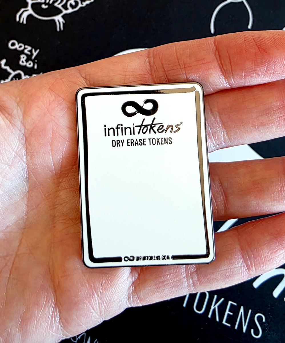 InfiniTokens Dry Erase Tokens 🟦☁️ tweet media