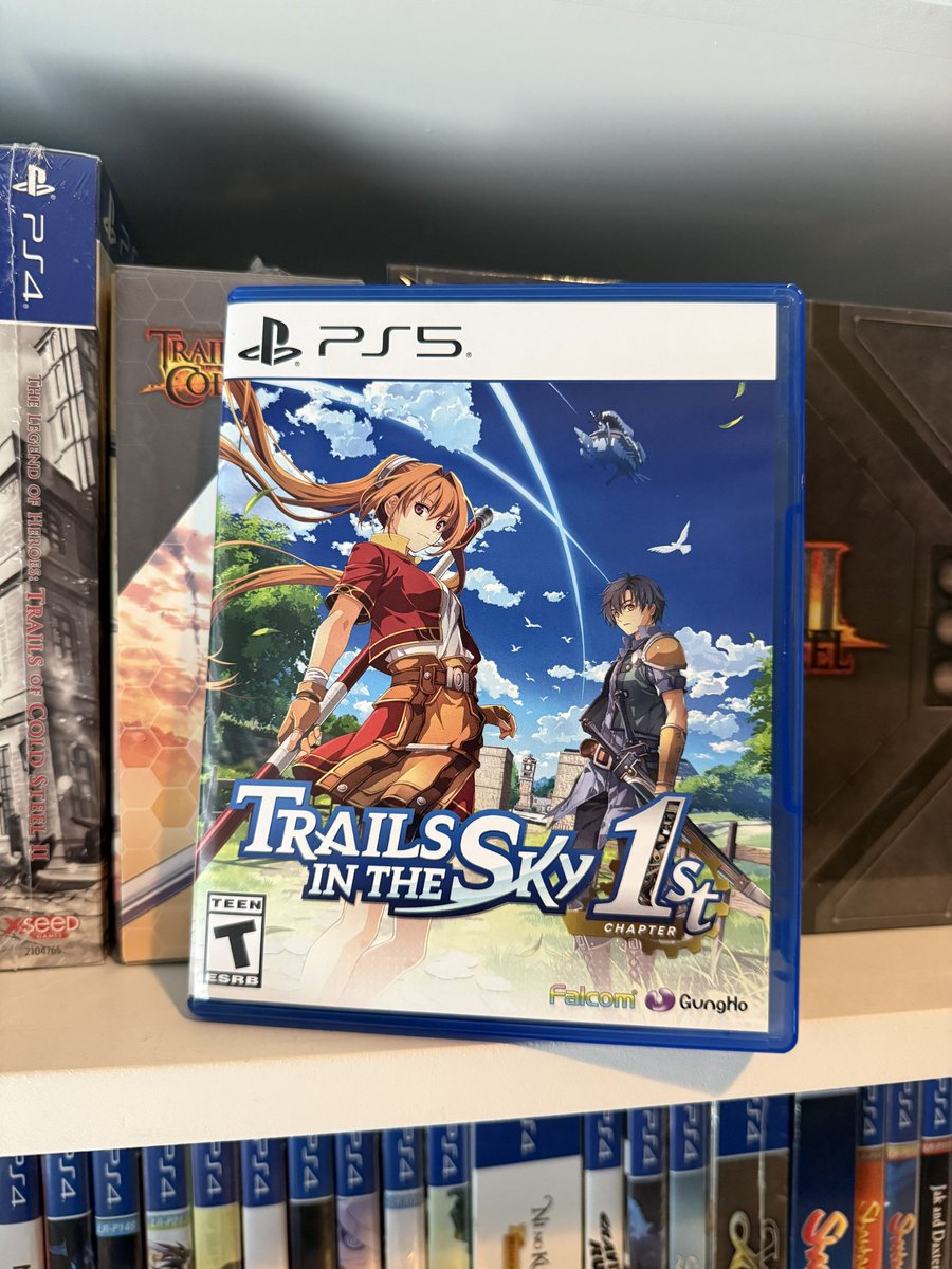It’s go time! So excited to see how it lives up to the original. 🔥

#TrailsInTheSky