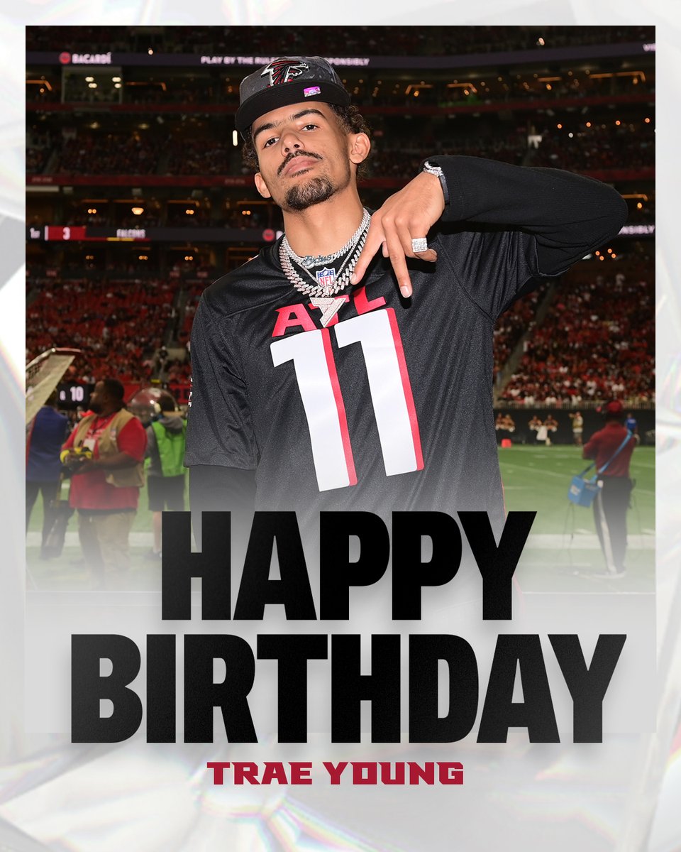 AtlantaFalcons's tweet image. Birthday Ice 🥶

HBD, @TheTraeYoung!