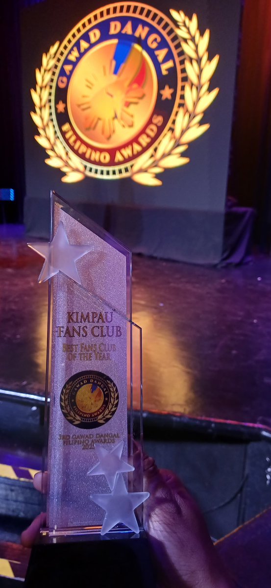 Congratulations to everyone, KimPau Fanmily !

Best Fans Club of the Year - 3rd Gawad Dangal Filipino Awards 2025

KIMPAU HAKOT AWARDS 

#KimPau #KimChiu #PauloAvelino