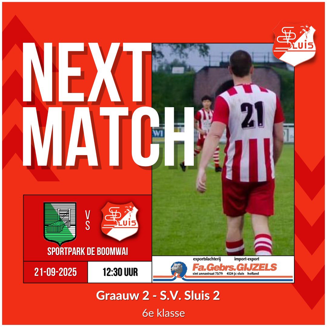 Programma senioren dit weekend. #svsluis #zeeuwsvoetbal