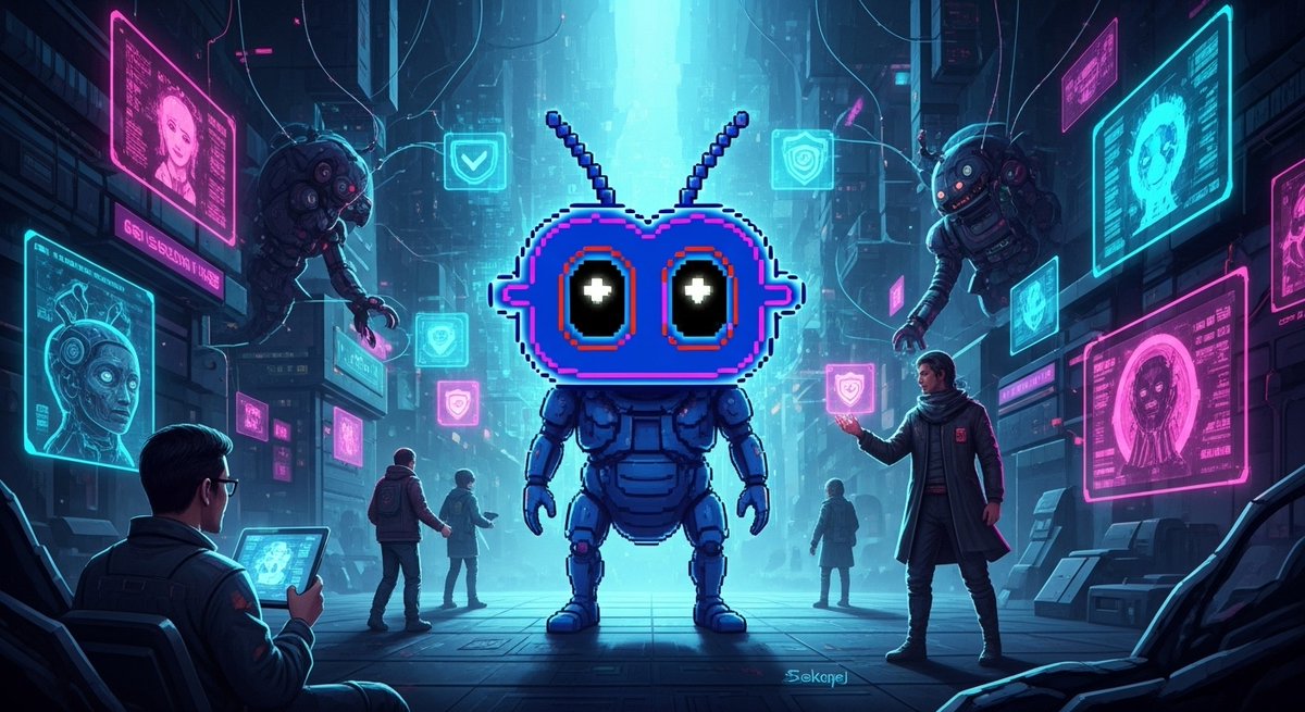 KingsKripto's tweet image. 6: (Roadmap – Phase 2)
🛡 Phase 2: Reputation Layer
Say goodbye to fake followers & meaningless badges.
Build a genuine reputation based on real verified actions & trusted credentials.
🔖 #ReputationSystem #BlockchainIdentity #CryptoCommunity