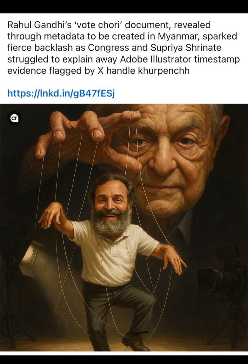 Joe_2222Mavrick's tweet photo. @RahulGandhi Fu*k off, Soros ke Dalle !
#RahulGandhiSorosDalal #RaGaKMKB https://t.co/BL3O06ggN8