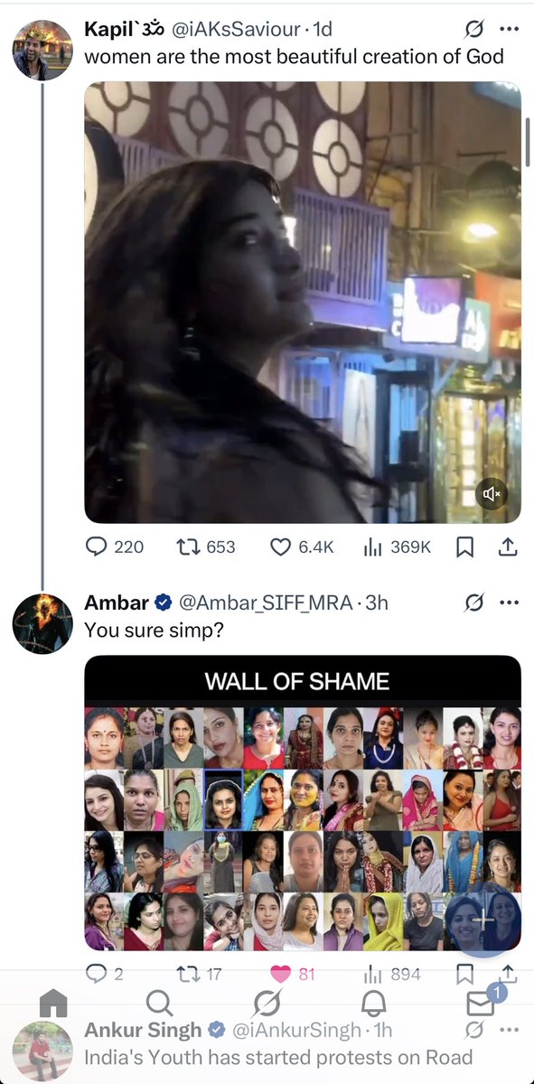 Meanwhile Indian Women busy in doing nuisance, corruption, murdering Men..