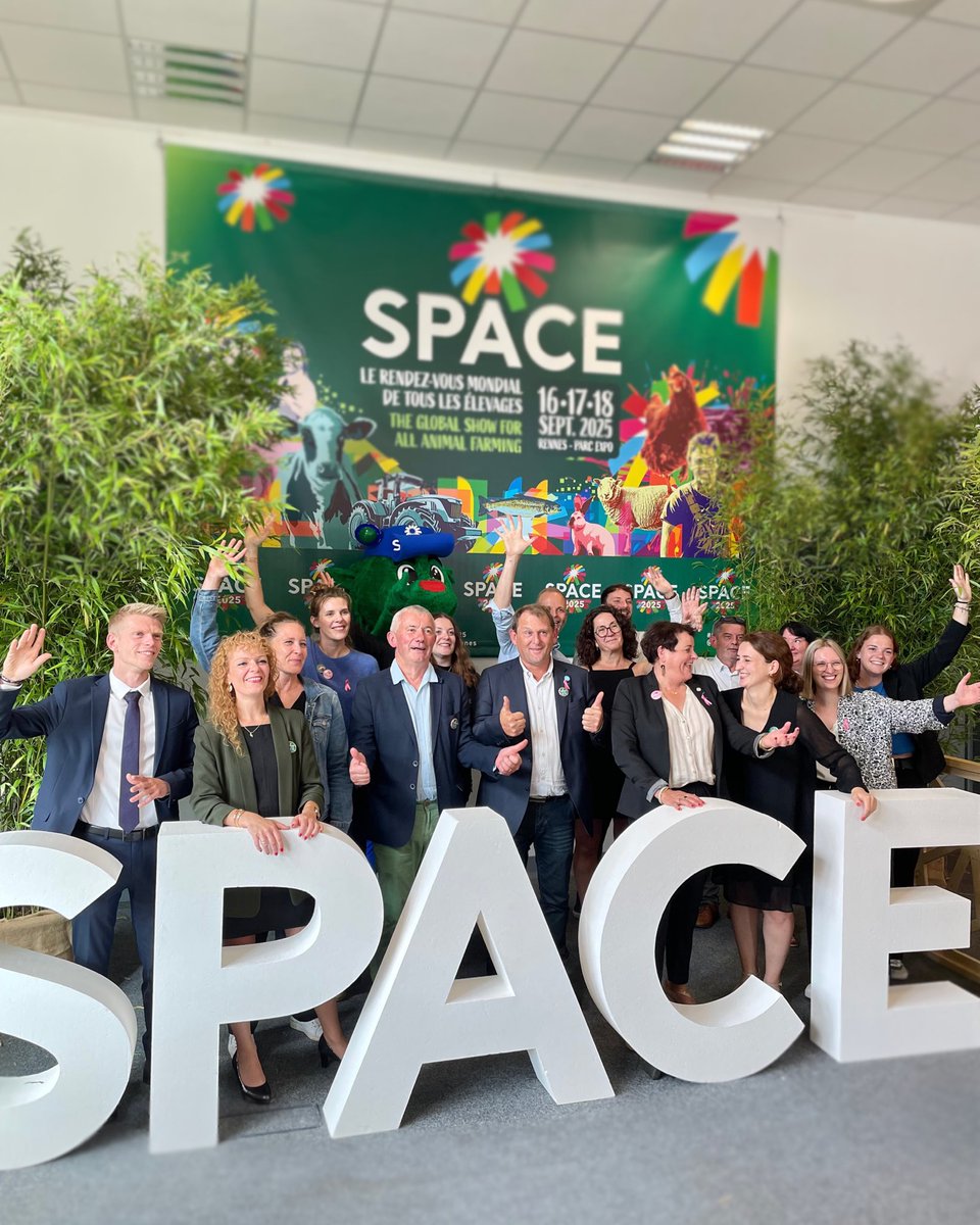 La semaine s’achève mais votre passion reste 💚
🔥 SPACE 2025 : +102 000 visiteurs (125 pays), record de 40 000 mercredi, +110 conférences ! 🌱 Une édition inspirante qui lance de beaux projets 🚀