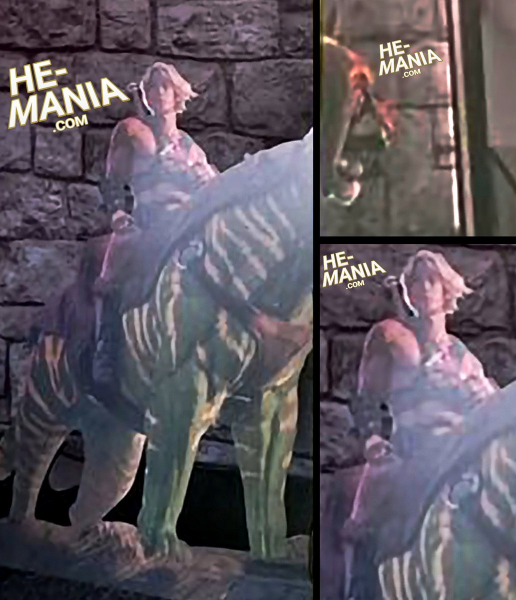 FIRST LOOK: HE-MAN on BATTLE CAT!
By the Power of Grayskull! Thanks to a very special community member, we now have the first image ever of actor Nicholas Galitzine as He-Man riding on his noble Battle Cat! 💥 Learn more at He-Mania .com!
#MastersoftheUniverse #MOTU