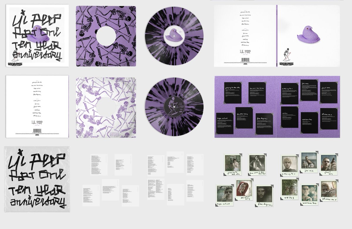 Ten years ago, Gus released his debut mixtape, LIL PEEP; PART ONE. To honor its 10th anniversary, we are proud to present this special limited edition vinyl.

Preorders are available now at lilpeep.com