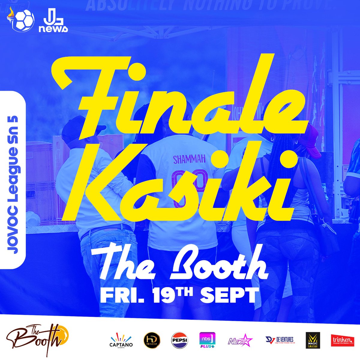 *TONIGHT*📌

#JLS5GrandFinale Kasiki at The Booth.

 Let’s paint the night Jovoc style. 👊

#HembaGwake 
#Road2Mbarara