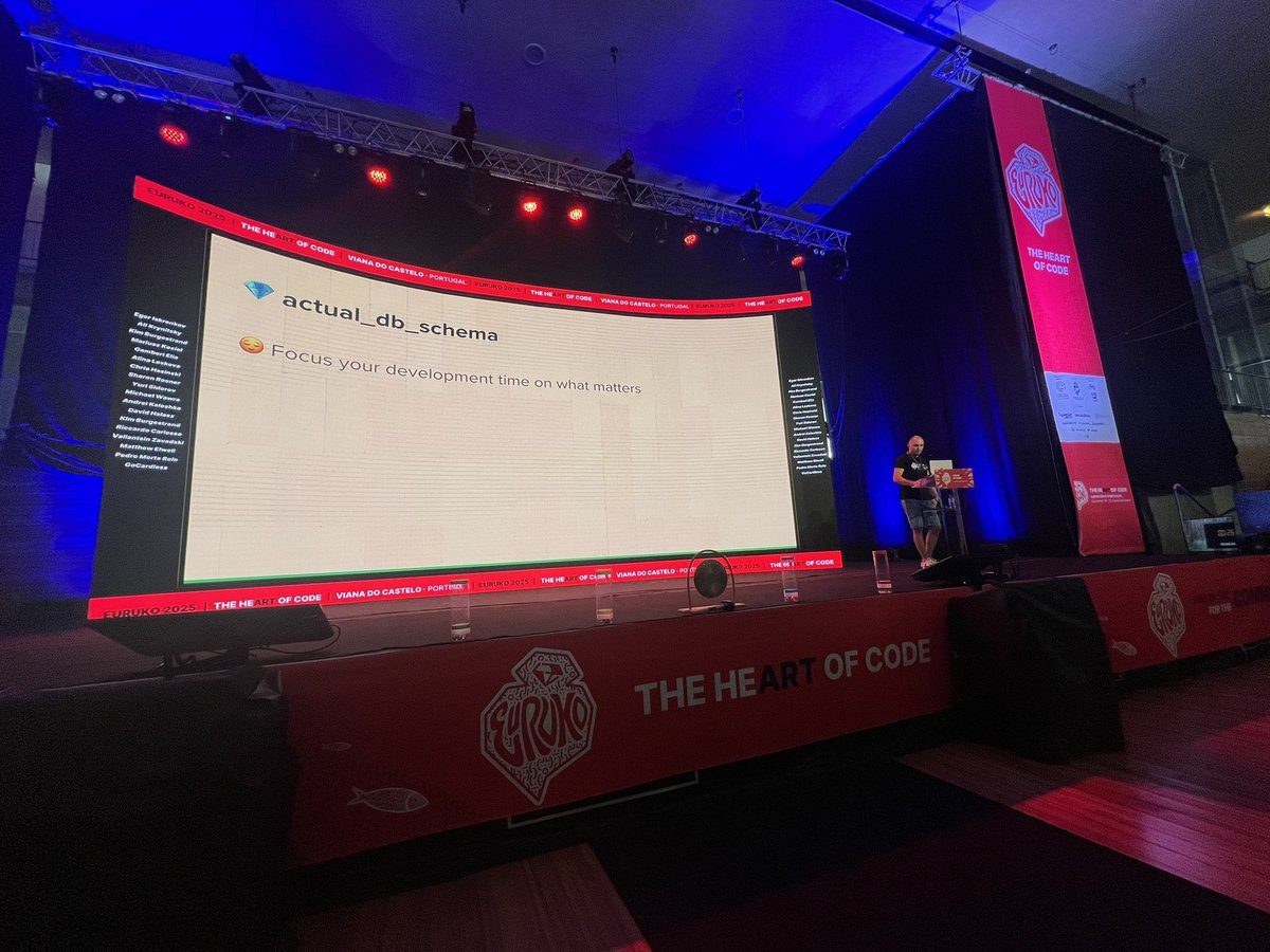 My lightning talk at #euruko2025 about #actual_db_schema
Slides - slideshare.net/slideshow/actu… thanks <a href="/yarotheslav/">Yaroslav Shmarov</a> for the photo!