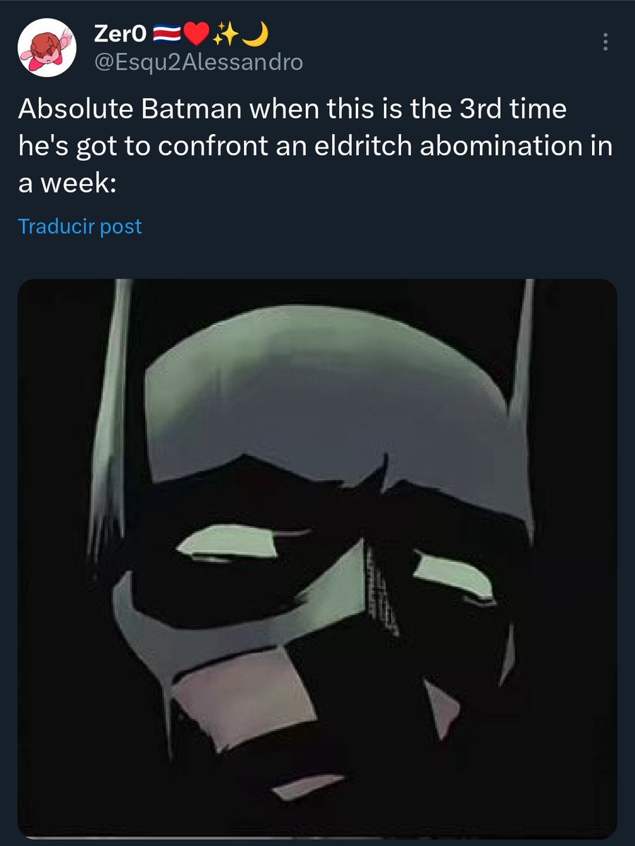 I think this time it applies even more, what in God's name is THAT?