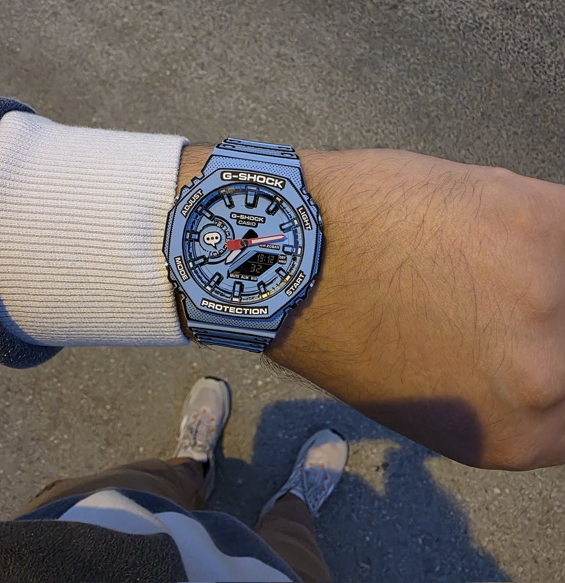 Akşam yürüyüşü için bugün bana Casio Manga eşlik ediyor 😊

#WristCheck #WristShot #Casio