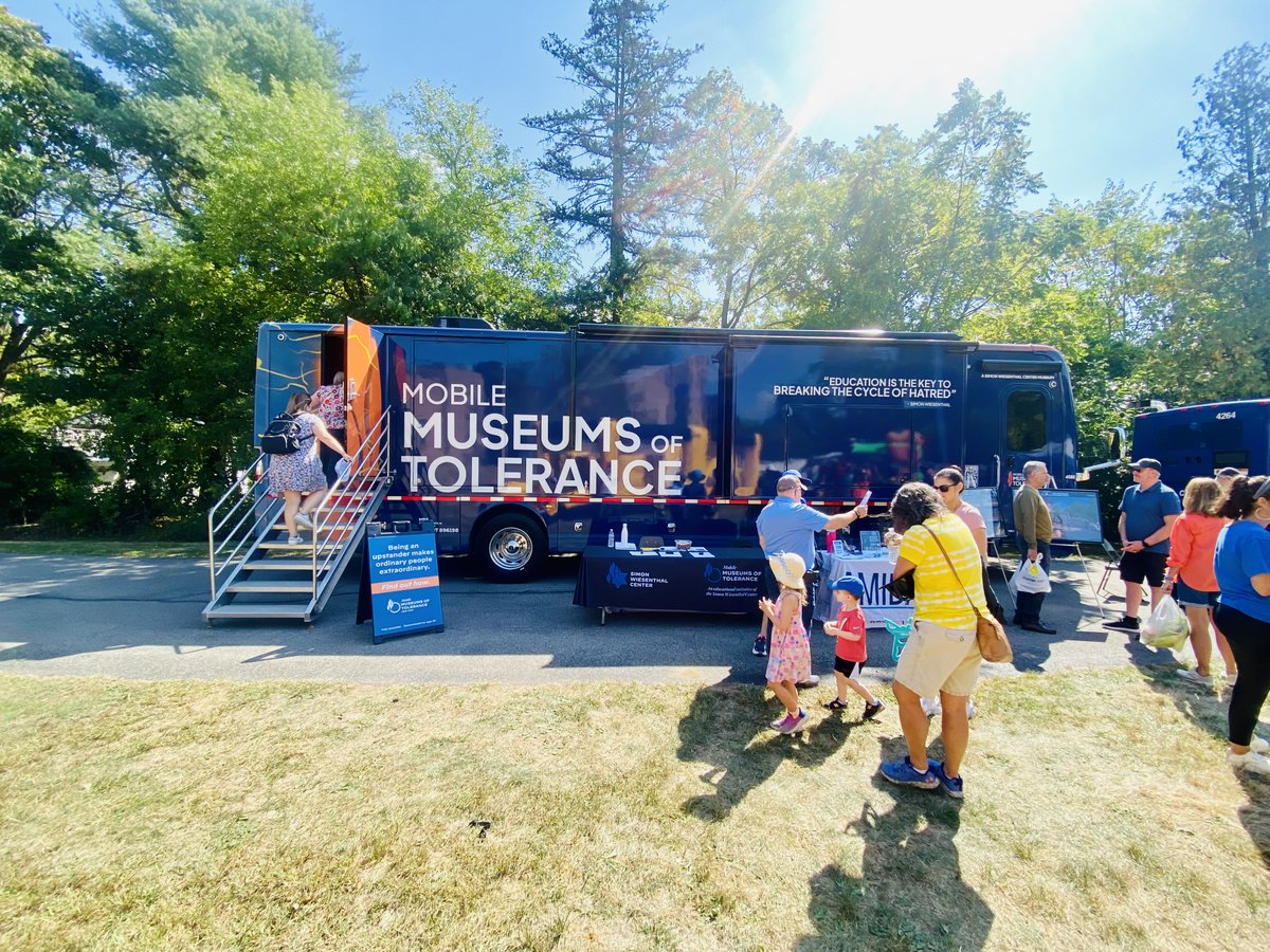 The Mobile Museum of Tolerance NY took the wheel at the Carrot Festival in Schenectady! 🥕🚌 

For 47 years, the Carrot Festival has brought people of all ages together to celebrate food, culture, and connection. At this year’s event, the Mobile Museum planted seeds of #tolerance