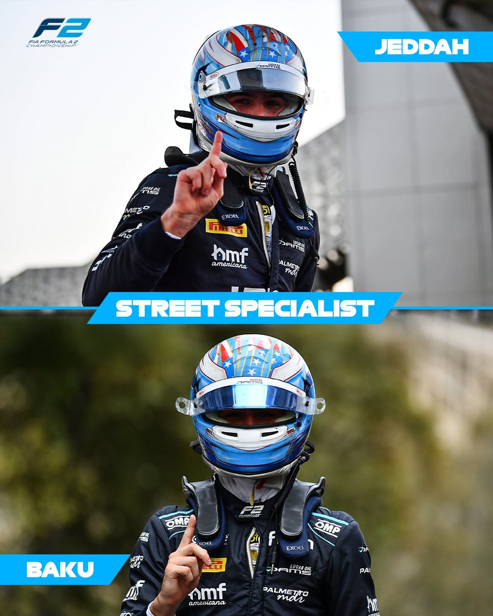Jak Crawford 🤝 Street Circuits

Pole in Jeddah, Pole in Baku 😮‍💨🥇

#F2 #AzerbaijanGP