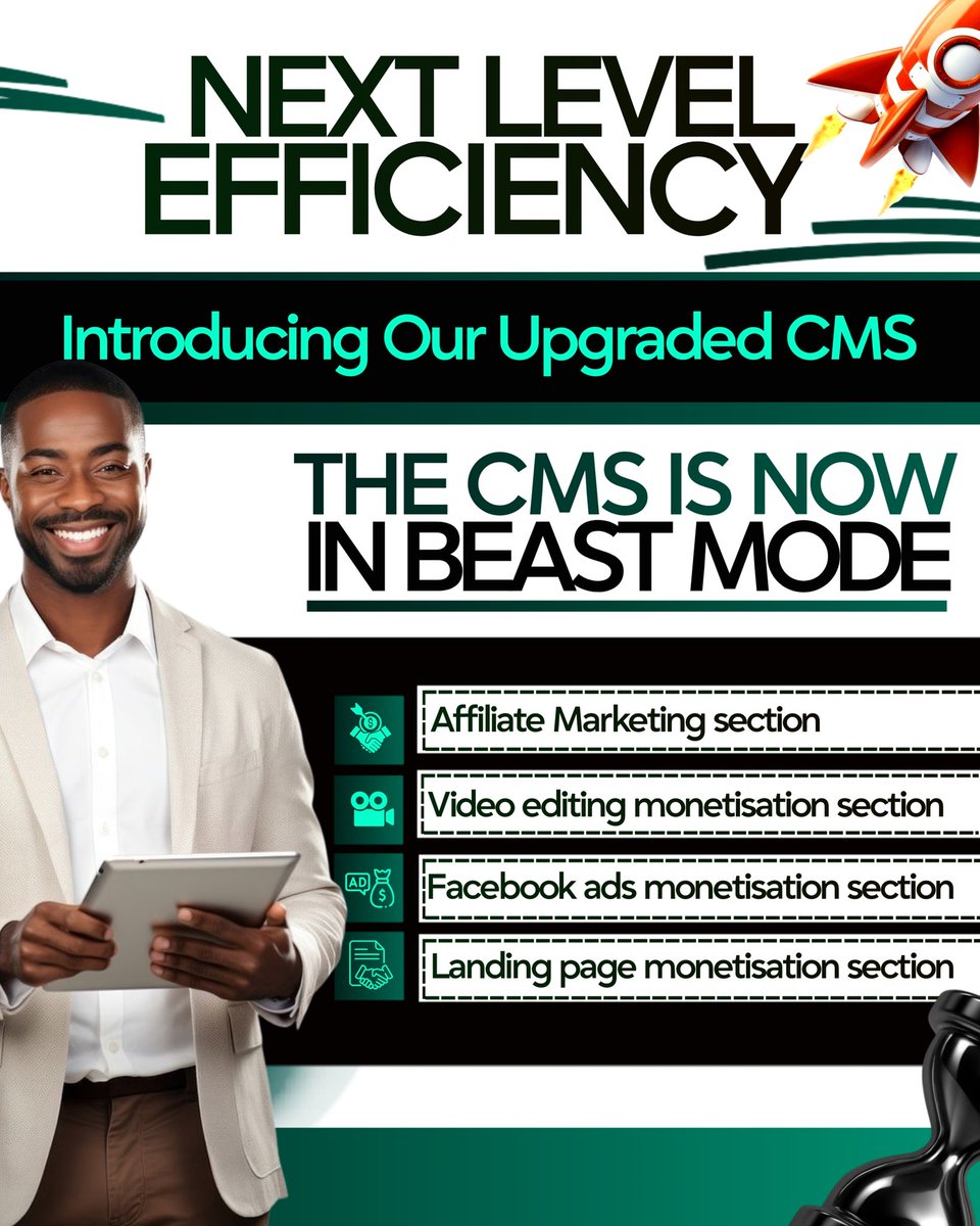 🚀 Big News Affiliates &amp; Users! 🚀

Our CMS Program just got a massive upgrade! 🎉
More knowledge, more value, more results.

👉 Affiliates: This is the perfect time to push it harder because the new version is more powerful and attractive to prospects. The upgrade makes your