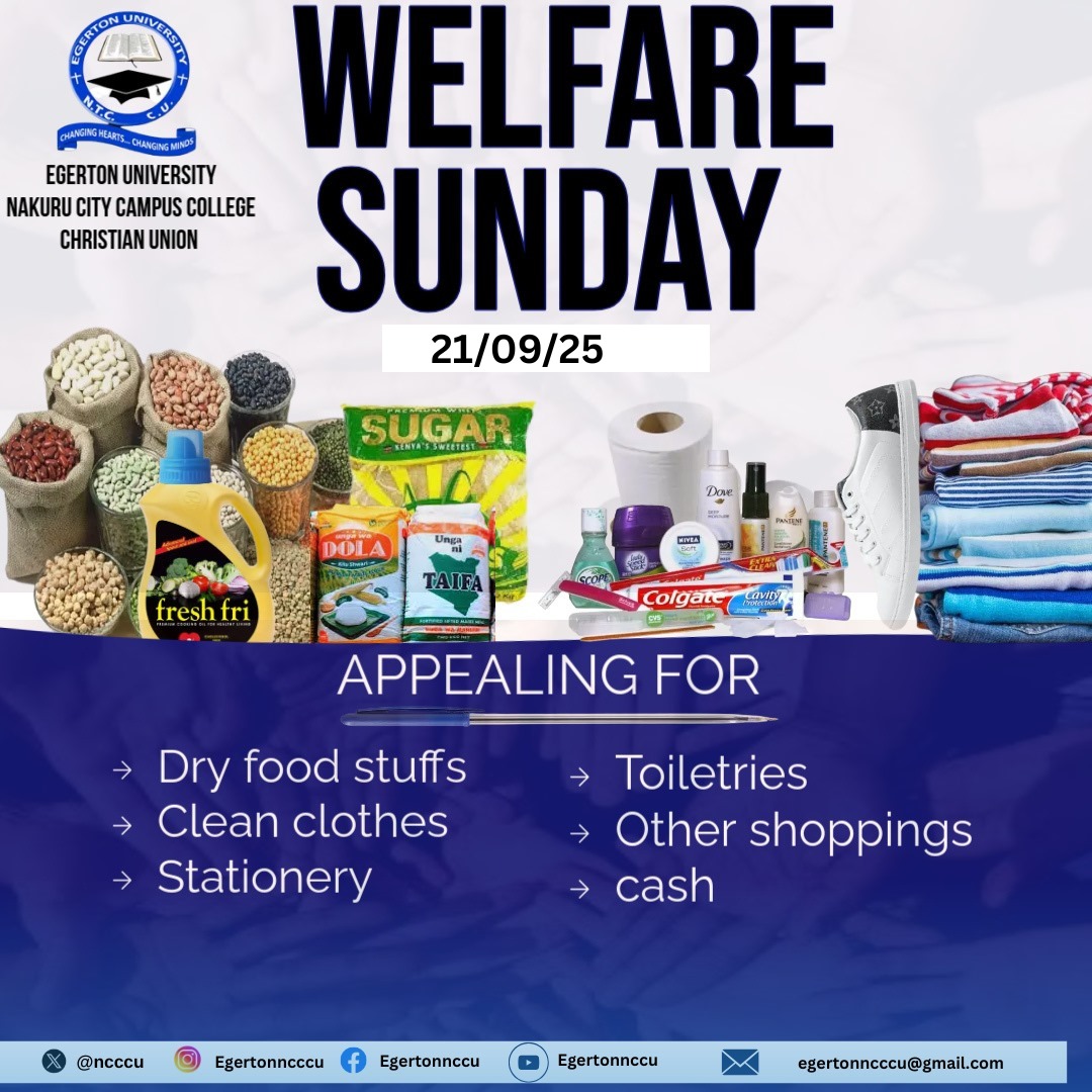 NtcCu's tweet photo. Welcome all to our welfare Sunday ☺️ this coming Sunday 
It's a heart for a heart
See you all there https://t.co/qJMfuLHvxI