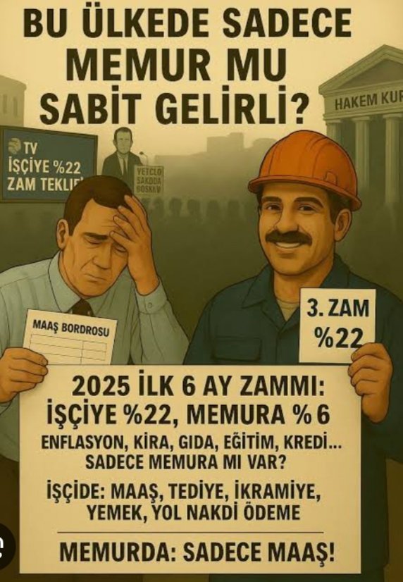 #İşçiGeliriMemuruEzdi