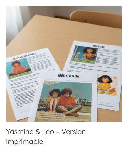 ✨Vous l’avez demandée, la voici ✨ 

Que vous ayez suivi la série Yasmine &amp; Léo cet été… ou que vous l’ayez manquée… voici enfin sa version imprimable !  

#DérivesScolaires