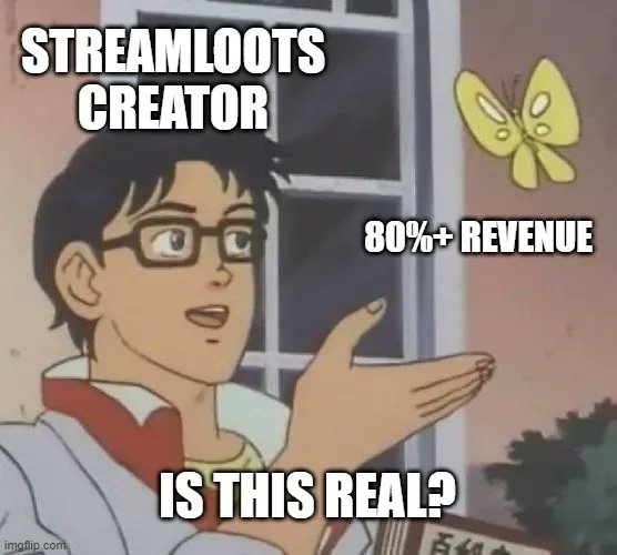 It's real, you should use Streamloots for more fun and great monetization on your streams 😎

#Streaming #Streamer #Twitch #Streamloots