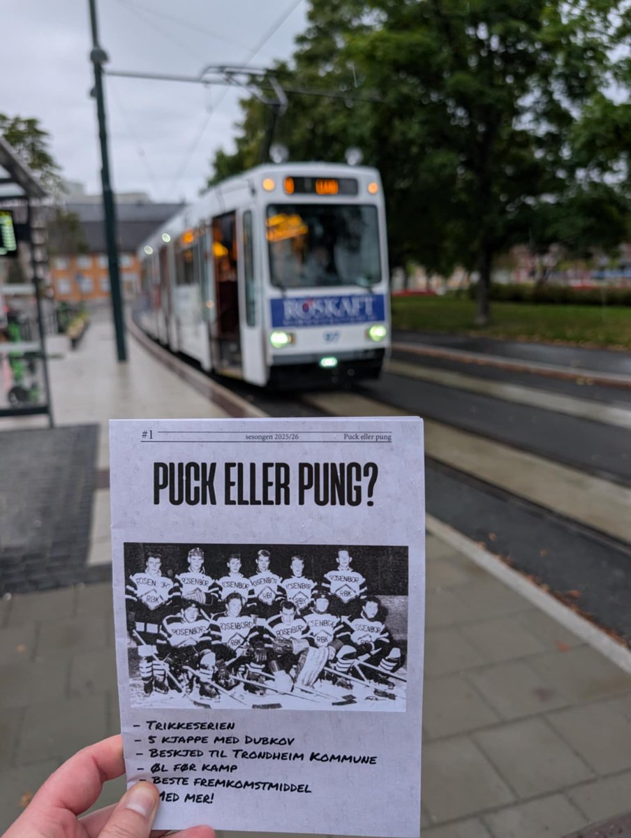 Splitter ny fanzine! Selges i ishallen neste helg. Alt av penger går til RIHK! Løp og kjøp