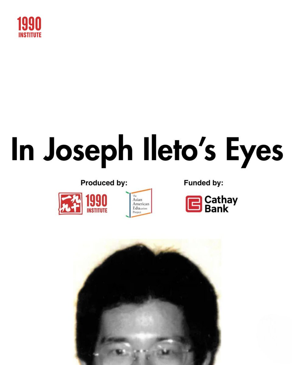1990Institute's tweet image. At the #RootsAndWingsSymposium, we premiered a new film from @1990Institute + @AAEduProject:

🎬 In Joseph Ileto’s Eyes — honoring Joseph’s legacy &amp;amp; fight vs. hate crimes, with Ismael &amp;amp; Deena Ileto — now on YouTube: youtube.com/watch?v=2CCo7p…

#StopAsianHate #AAPIHistory