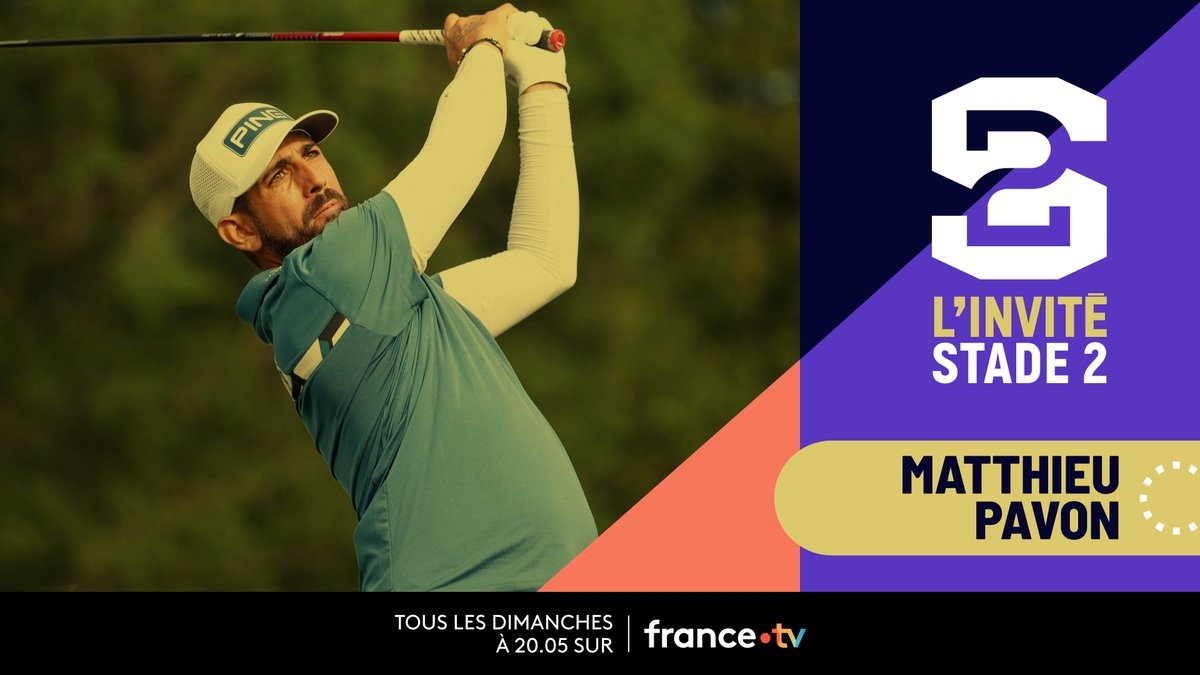 France TV Pro (@francetvpro) on Twitter photo #Evénément l <a href="/francetvsport/">francetvsport</a>
🏌️♂️ À l'occasion de l'Open de France de golf, le français <a href="/matthieupavon/">Matthieu Pavon</a> sera l'invité du magazine #Stade2 présenté par <a href="/cecilegres/">Cécile Grès</a>
▶️ Dimanche à 20h05 sur france.tv #Evénément l <a href="/francetvsport/">francetvsport</a>
🏌️♂️ À l'occasion de l'Open de France de golf, le français <a href="/matthieupavon/">Matthieu Pavon</a> sera l'invité du magazine #Stade2 présenté par <a href="/cecilegres/">Cécile Grès</a>
▶️ Dimanche à 20h05 sur france.tv