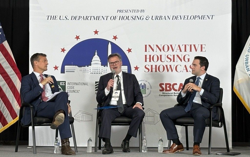 Last week, Mindset Partner Jeb Mason joined Deputy Assistant Secretary Matt Jones and Ambassador Dennis Shea at HUD's Innovative Housing Showcase. They had a great discussion about financing the future of affordable housing and the bipartisan opportunity to streamline regulation.