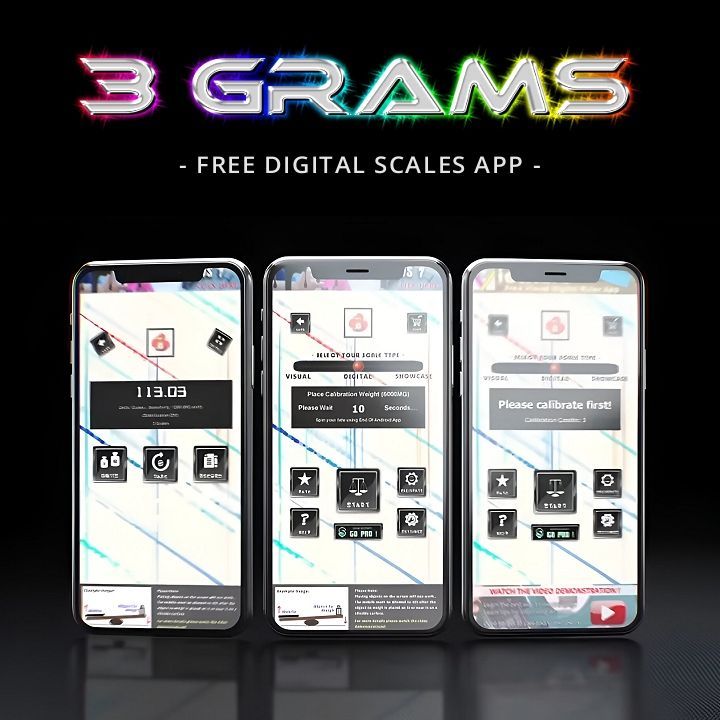RizbITUK's tweet image. 📱🔍Turn your phone into a digital scale! Estimate weight using the #3Grams app. Watch video tutorials, use visual scales mode, and convert weights easily. Trusted by thousands! Get started free: rizbit.uk/scalesapp #WeightInnovation #AndroidOnly