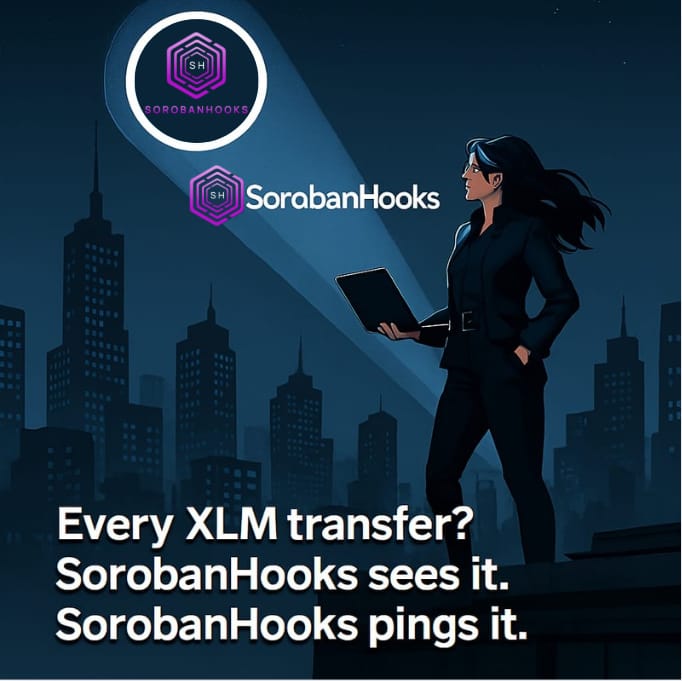 sorobanhooks's tweet image. In the shadows of every XLM transfer... SorobanHooks is watching. Not passive. Not silent. It pings. It powers. It builds.
#XLM #Sorobanhooks