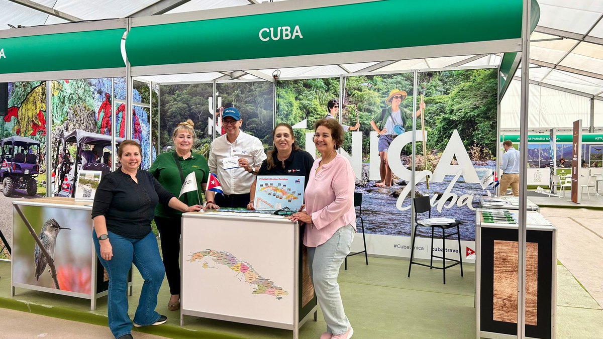 ¡Hoy ha comenzado la feria internacional de ecoturismo Naturcyl en Segovia! Estaremos en el stand de Cuba ¡No te lo puedes perder!
#viajes #CubaUnica #AtreveteaVivirlo #CubaTeEspera #traveling #ecoturismo #NATURCYL