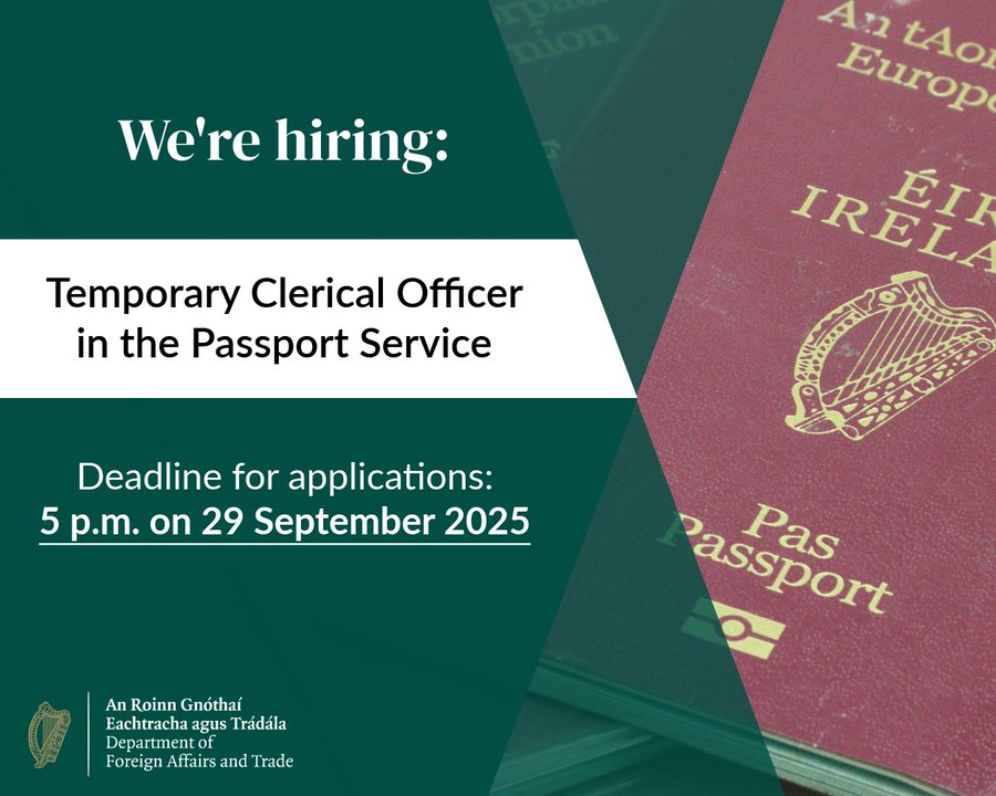 Irish Foreign Ministry tweet media