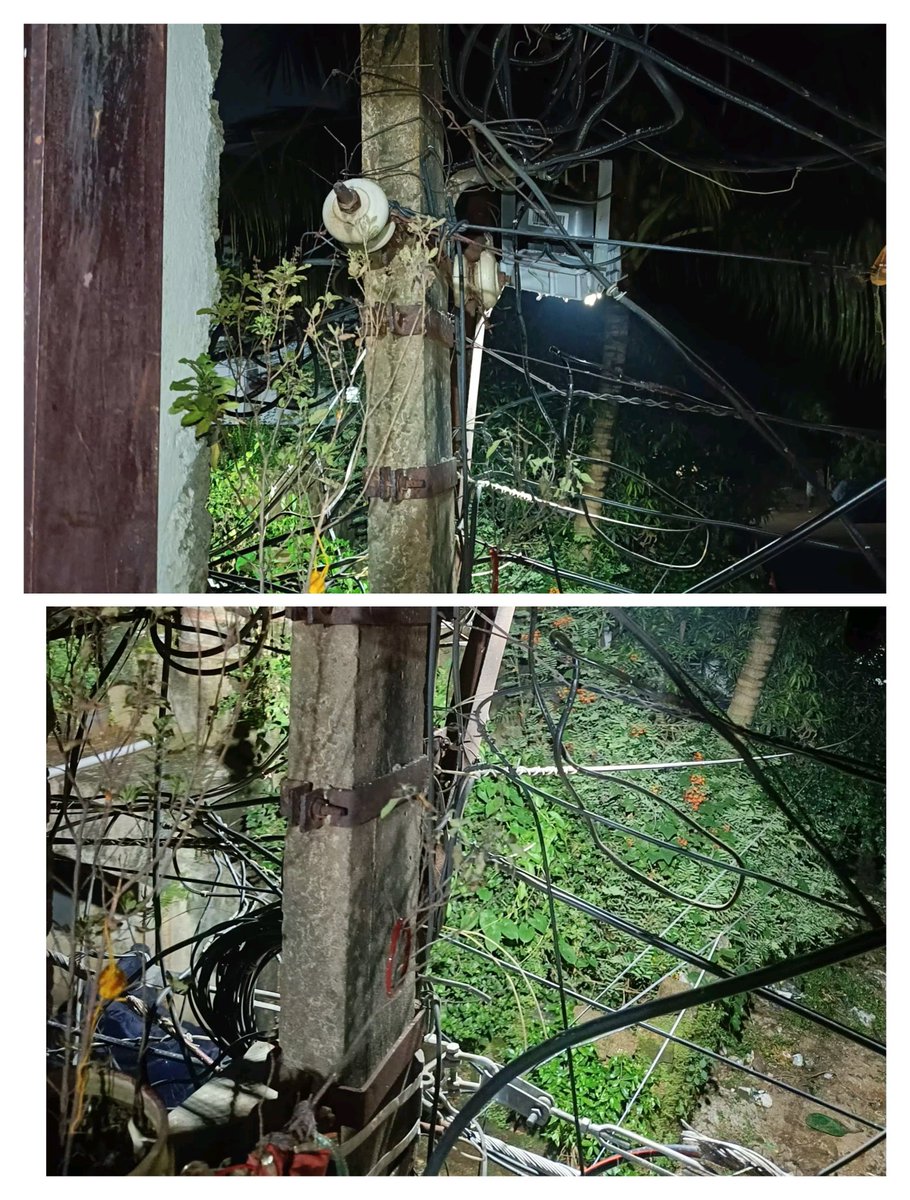 Word No-14, infront of Niladri central park, sector -3, Niladri vihar . Too much of wires stranded here infront of our balcony and it is riskful . Kind request to <a href="/bmcbbsr/">BMC</a> <a href="/MayorofBBSR/">Sulochana Das</a>
To look after this asap. <a href="/HUDDeptOdisha/">H & UD Dept</a> #Bhubaneswar #StreetLight #Odisha