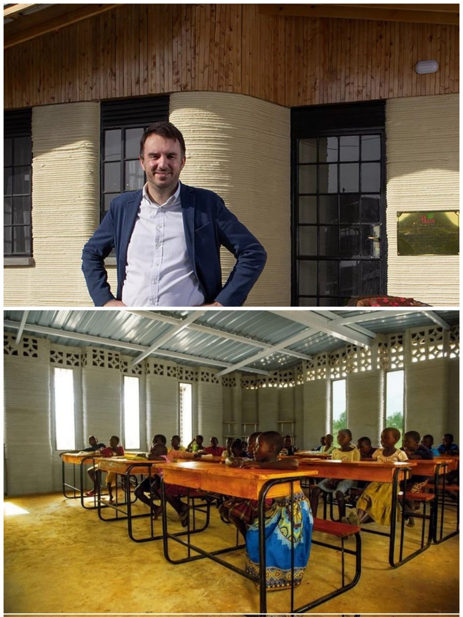 FaBamba1's tweet photo. 🏗️ Pendant ce temps,
La startup 14Trees imprime déjà des maisons et écoles en 3D en Afrique 🥶🥵
Rapide, efficace… mais en béton.
🔗 Les Échos 👉🏽https://t.co/l4cj95K3gV
Ici, une maison imprimée au Malawi.
Un progrès social évident 👇
#ArchitectureDurable #LowTech #AfriqueEnVol https://t.co/pcI0iTMHo8