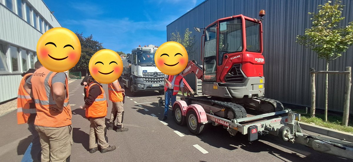 Aujourd’hui, en tant que représentant du personnel et membre impliqué du CSSCT de mon entreprise, nous avons passé la journée autour de plusieurs ateliers. Parmi eux, un atelier sur l’arrimage du matériel sur une remorque, ainsi qu’un rappel des bonnes pratiques. #sécurité
