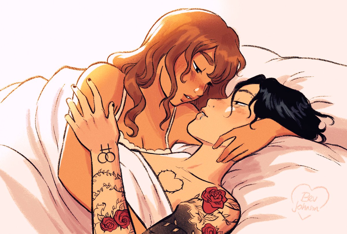 「next Heartstrings chapter on Monday」|Bev Johnson 🌸のイラスト