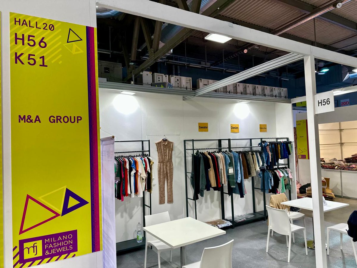 mnagrp's tweet image. We’re live at Milano Fashion &amp;amp; Jewels, Italy 🇮🇹!
Visit us at Hall 20 – Booth H56 K51 and explore our latest apparel collections.
Your next bestseller starts here! 👕👗✨
#MilanoFashion #ReadyToShow #FashionIndustry #ApparelSourcing #SustainableFashion