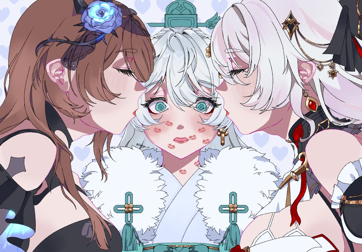 dionya_n's tweet photo. Kongming love sandwich!
#HonkaiImpact3rd #崩壊3rd #kongrita #kongluna #Captainverse https://t.co/FxhtFECZAH