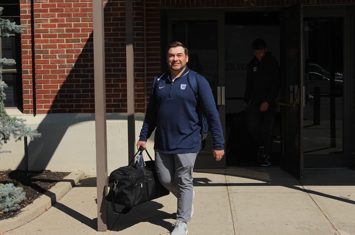 ButlerUFootball's tweet photo. See you later Indy🛣️

#ButlerWay | #DawgCheck https://t.co/zi9axWEsPl