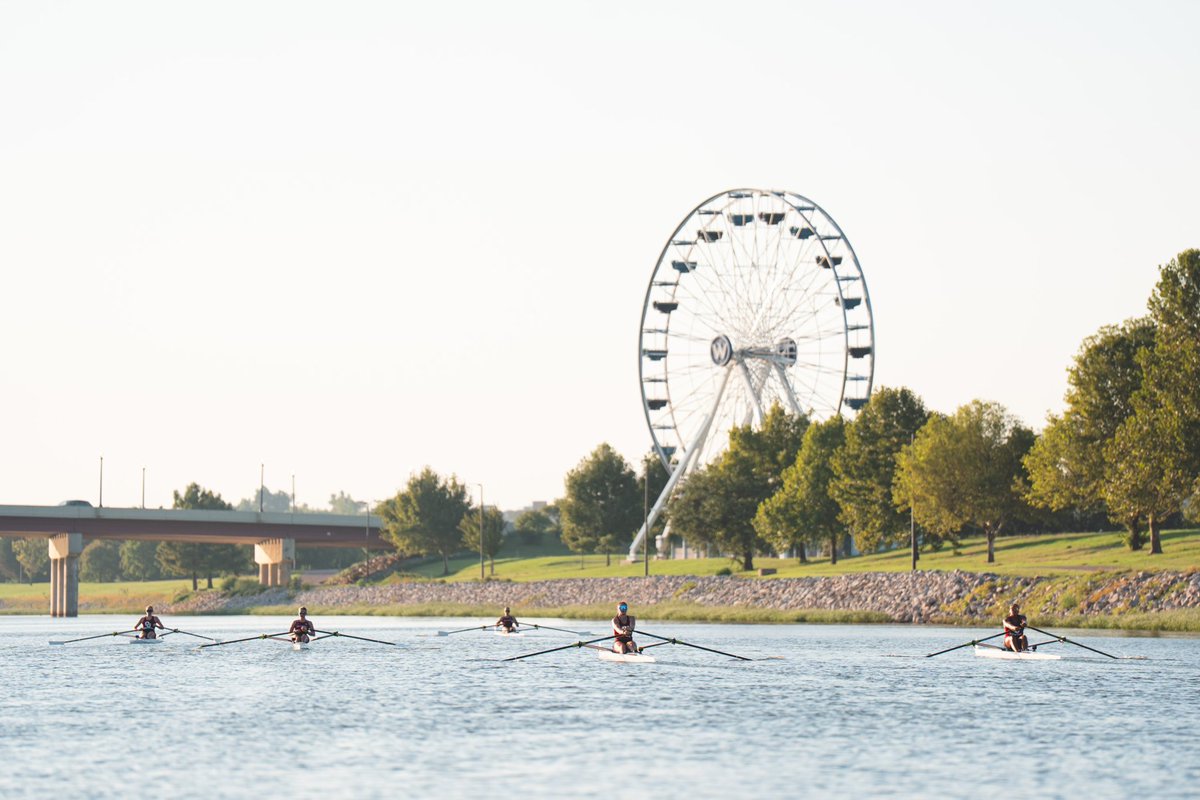 OU_Rowing's tweet photo. you already know what day it is 🔴🙌

#CrimsonFriday | #OURowing https://t.co/IVYEoebn29