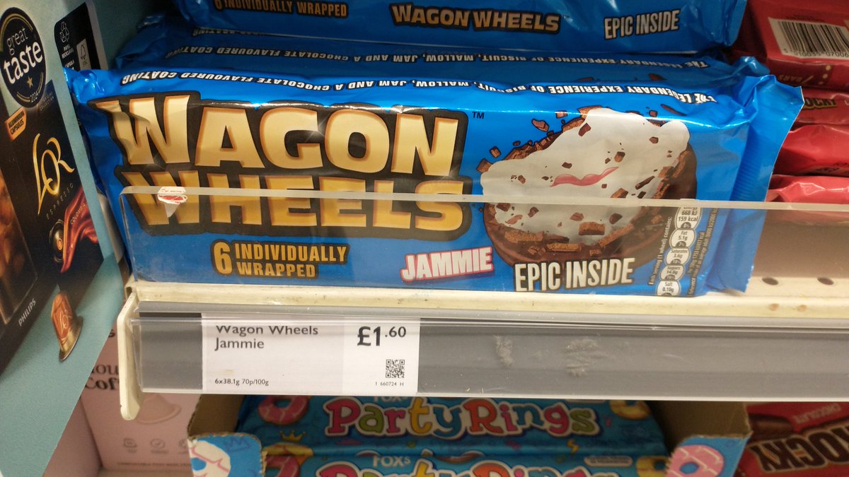 <a href="/waitrose/">Waitrose & Partners</a> how have Wagon Wheels gone from £1.35 to £1.60 in less than a month?! <a href="/WhichUK/">Which?</a>