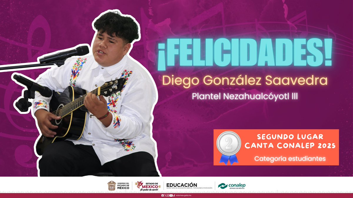Conalep_Edomex's tweet photo. ¡La música nos unió y el talento brilló!

Celebramos a lxs campeones de #CantaCONALEP, cada voz nos regaló emoción y pasión 🏆🎶

👏 Estudiantes y docentes/administrativos, ¡felicidades por hacernos vibrar! 🐺💚

#OrgullosamenteLOBOS #ApasionadamenteCONALEP https://t.co/AY9XhGUDLi